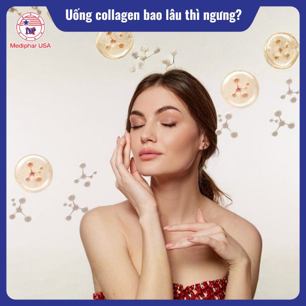 Uống collagen bao lâu thì ngưng? Hướng dẫn thời gian và liệu trình giúp tối ưu hiệu quả Nên duy trì bổ sung collagen đều đặn trong ít nhất 2–3 tháng