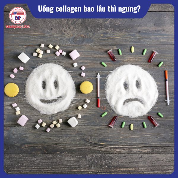Uống collagen bao lâu thì ngưng? Hướng dẫn thời gian và liệu trình giúp tối ưu hiệu quả Một số người vẫn có thể gặp tác dụng phụ nhẹ khi sử dụng collagen