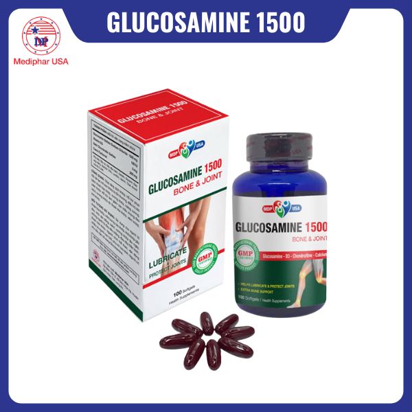 Glucosamine 1500 Mediphar USA