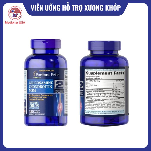 Puritan’s Pride Glucosamine, Chondroitin, MSM