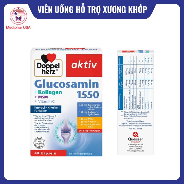 Doppelherz Glucosamin 1550 Kollagen MSM