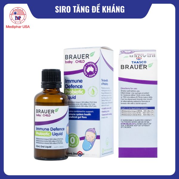 Siro Immune Defence Probiotic Liquid Brauer