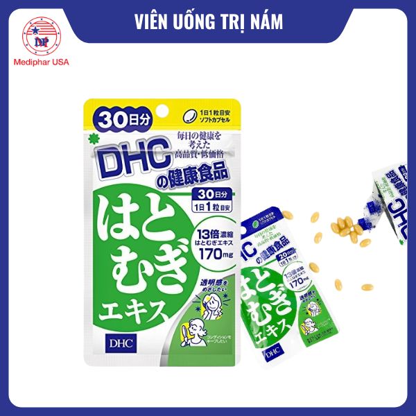 11 viên uống trị nám tốt đang có mặt trên thị trường Viên uống DHC