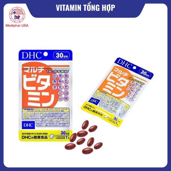 10 viên uống vitamin tổng hợp tốt đang có mặt trên thị trường DHC Multi Vitamin