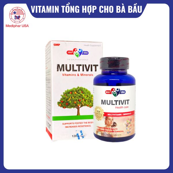 Multivit bổ sung đa vitamin và khoáng chất