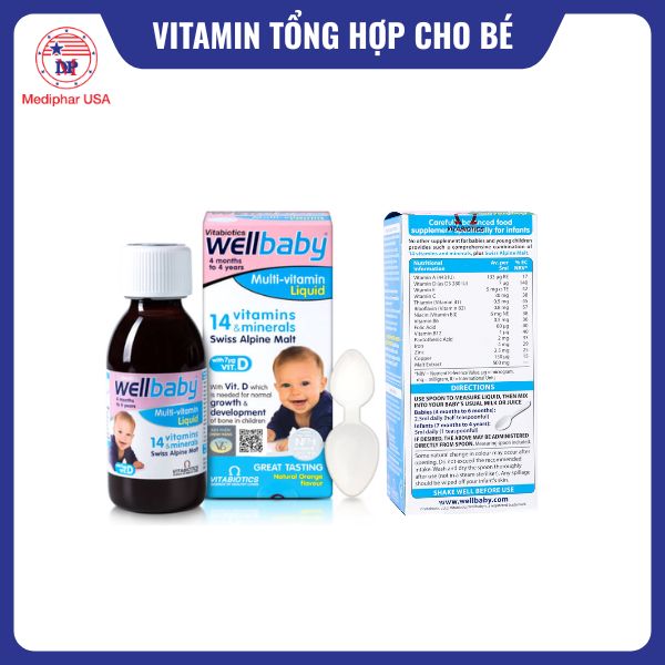 Siro Wellbaby cho bé
