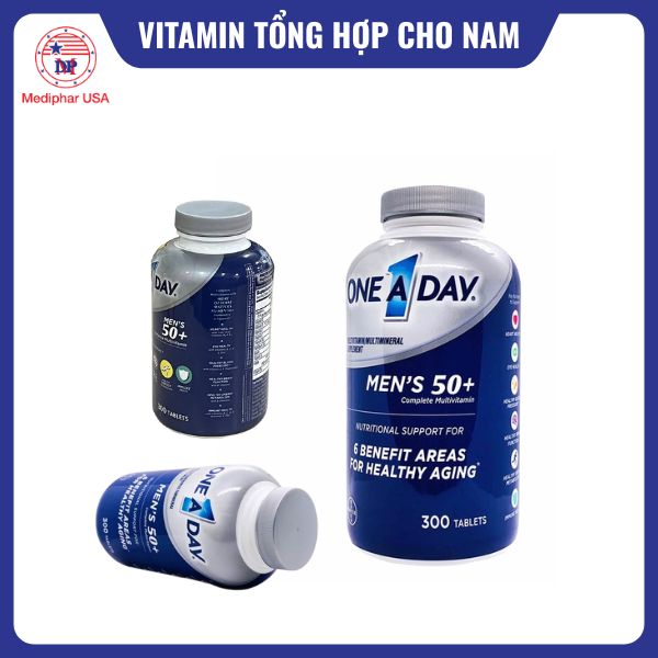 Vitamin tổng hợp dành cho nam 50+ One A Day