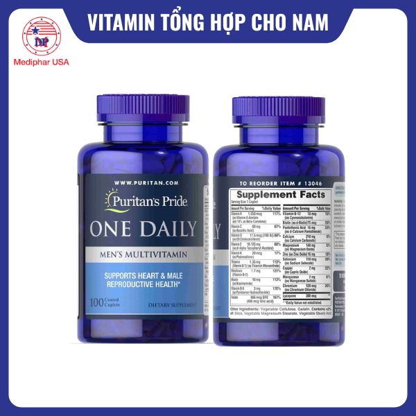 Puritan’s Pride One Daily Men’s Multivitamin