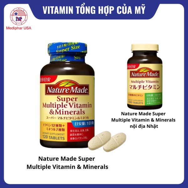 Nature Made Super Multiple Vitamin & Minerals