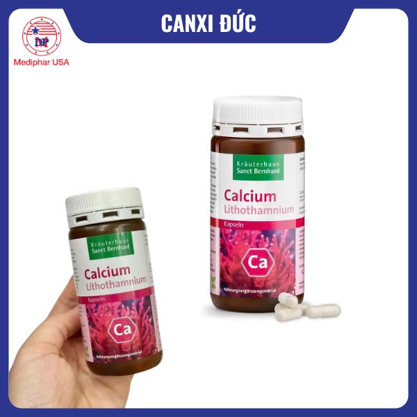 Canxi hữu cơ tảo biển đỏ