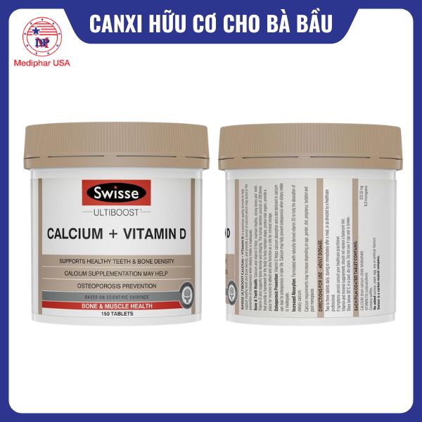 Swisse Calcium + Vitamin D