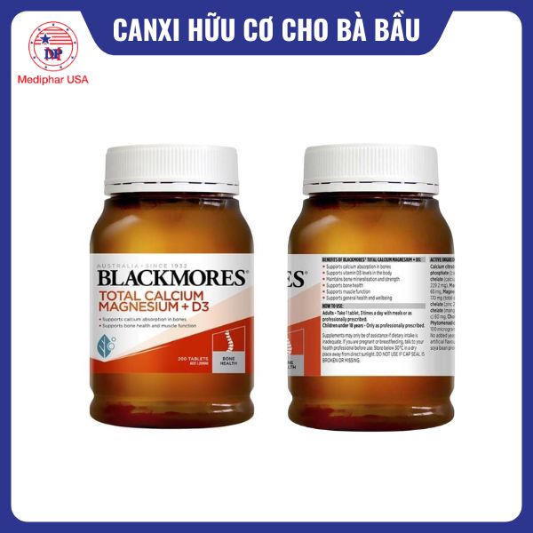 Blackmores Total Calcium Magnesium + D3