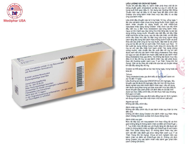 Cách sử dụng và liều dùng theo hướng dẫn