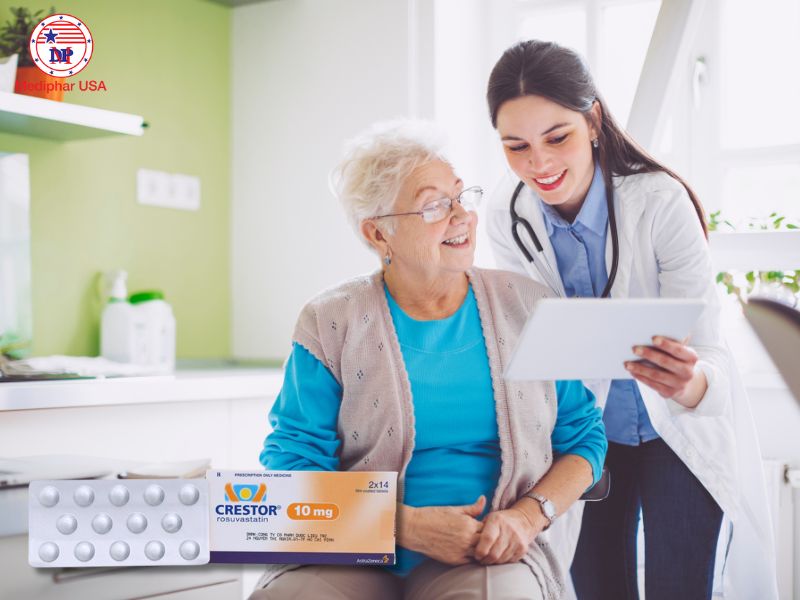 Nên thông báo với bác sĩ hoặc dược sĩ về các thuốc đang dùng trước khi điều trị bằng Crestor 10mg