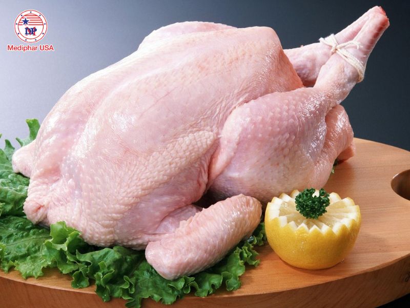 Thịt gà là nguồn glutamine dồi dào