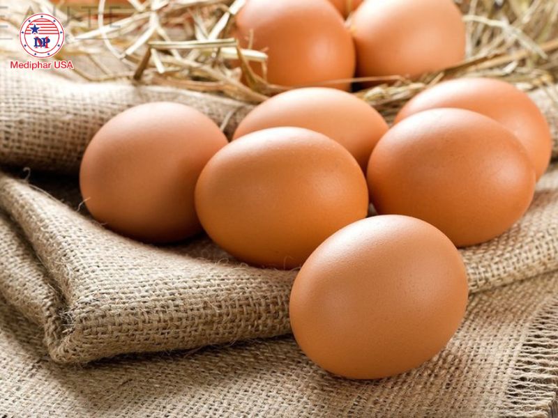 Trứng mang lại lượng glutamine cao