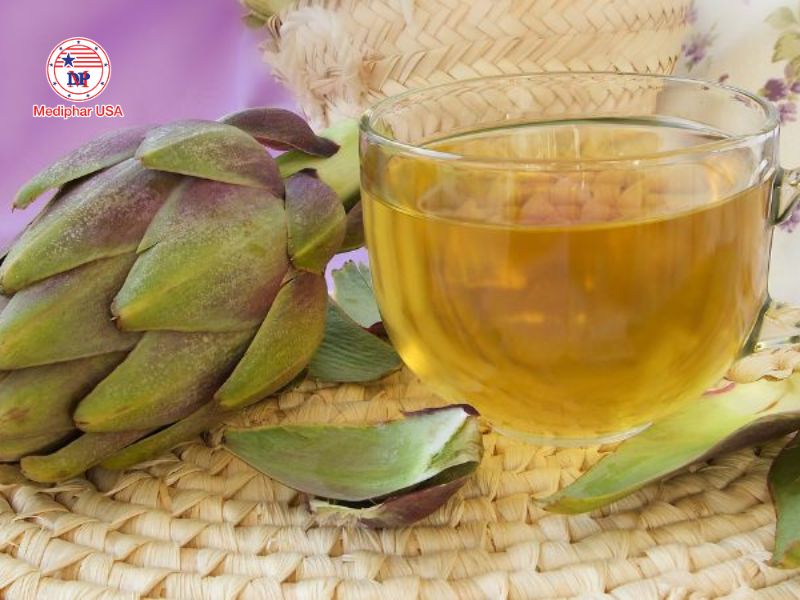 Trong atiso có chứa các hợp chất như cynarin và silymarin 