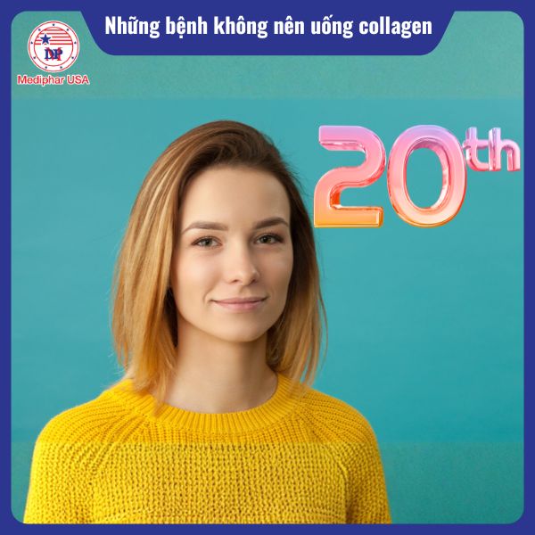 Người dưới 20 tuổi không phải là đối tượng ưu tiên sử dụng collagen