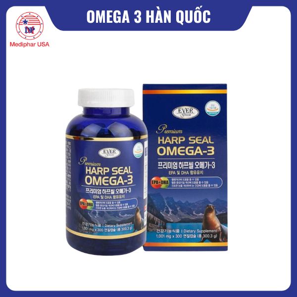 Tinh dầu hải cẩu Harp Seal Omega-3