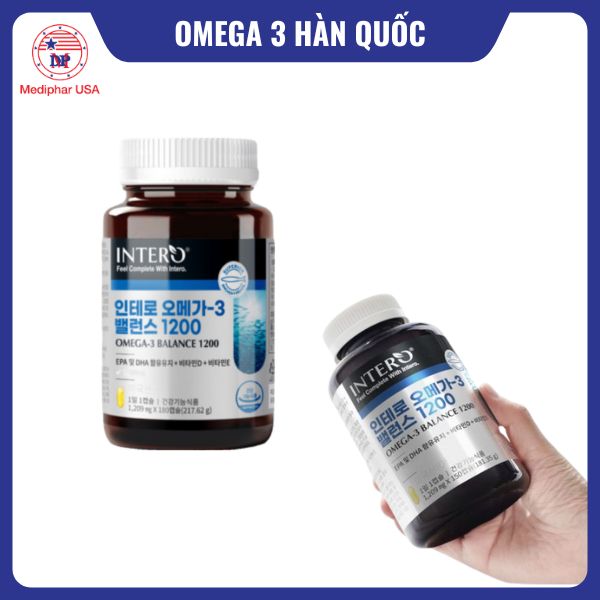Viên uống Omega-3 Intero