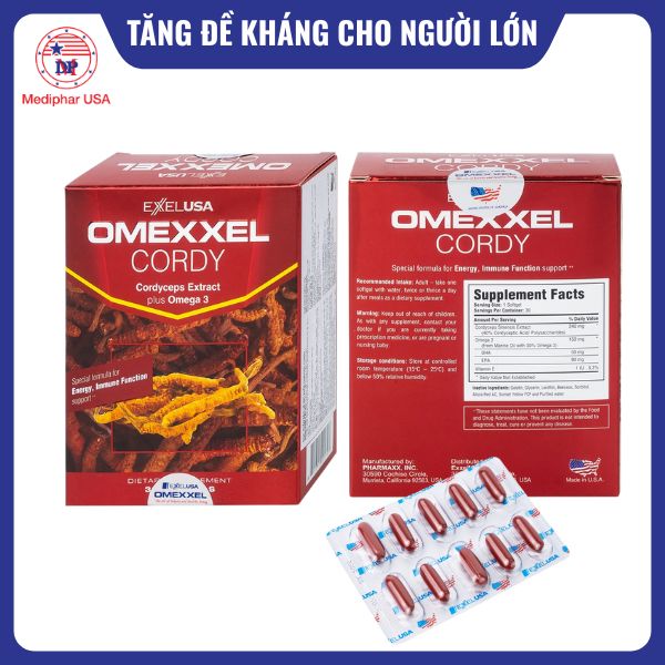 Viên uống Omexxel Cordy