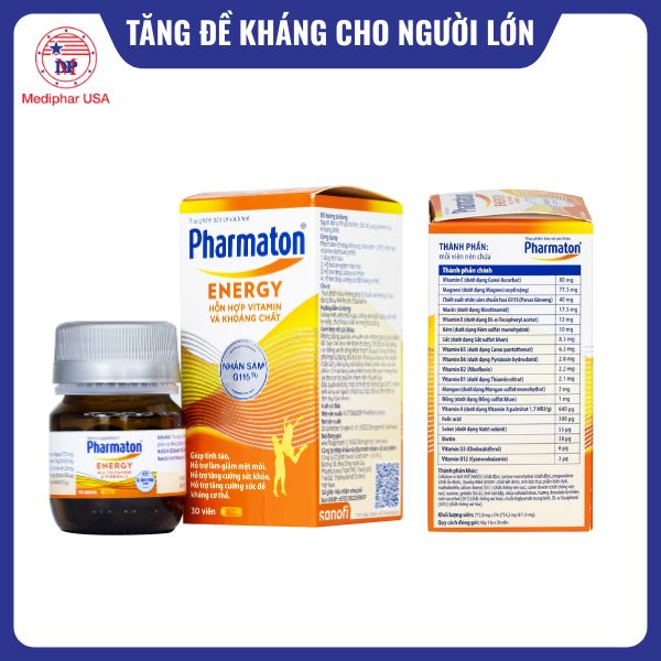 Viên uống tăng sức đề kháng Pharmaton