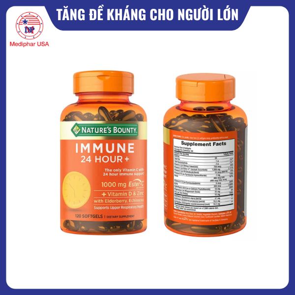 Nature’s Bounty Immune 24 Hour+ 120