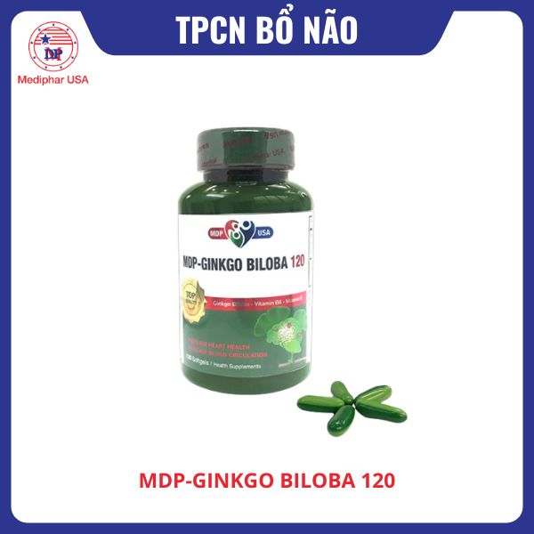 Viên uống MDP-GINKGO BILOBA 120