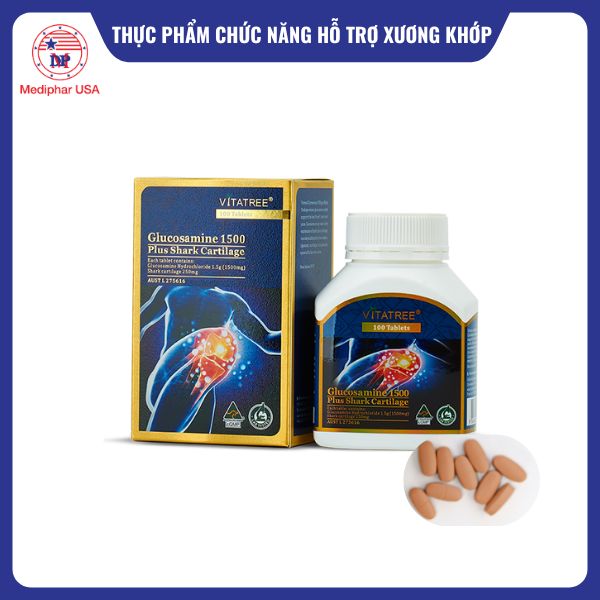 Vitatree Glucosamine 1500 Plus Shark Cartilage