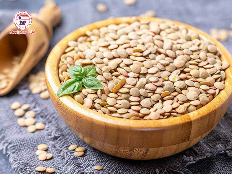 Đậu lăng cũng là thực phẩm giàu canxi bạn không nên bỏ qua