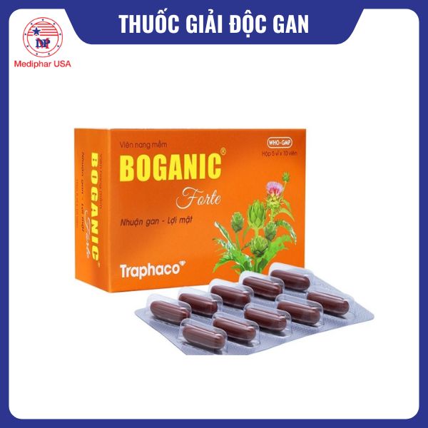 Thuốc giải độc gan Boganic