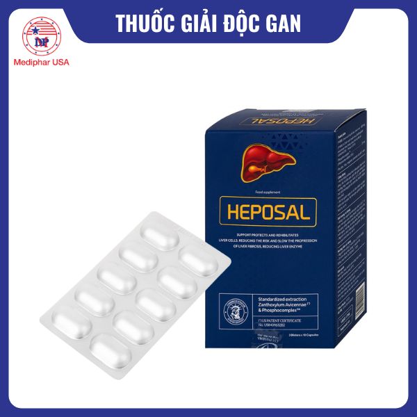 Thuốc giải độc gan Heposal