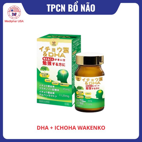Viên Uống DHA + ICHOHA Wakenko