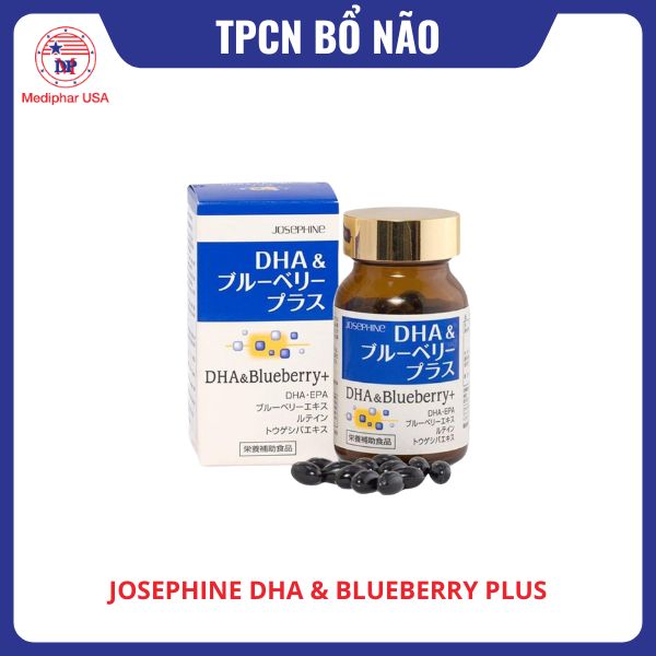 Bổ não Nhật Josephine DHA & Blueberry Plus
