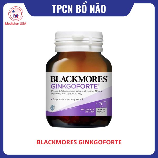 Viên uống Blackmores Ginkgoforte