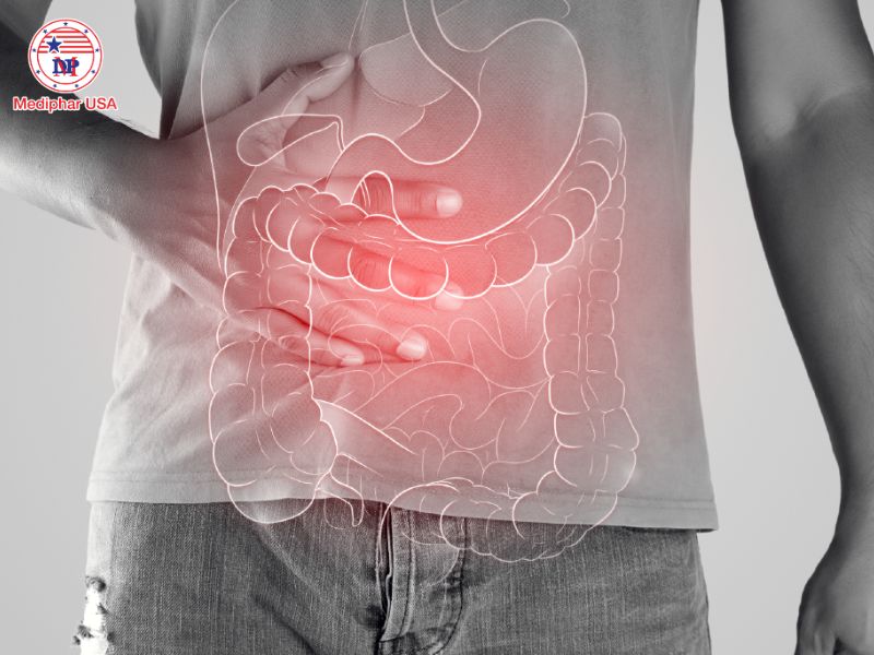 Glucosamine có thể gây tác dụng phụ rối loạn tiêu hóa.