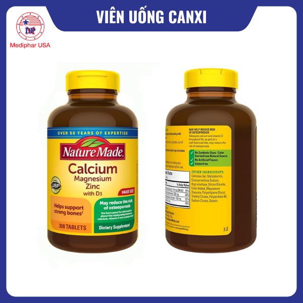 Nature Made Calcium Magnesium Zinc