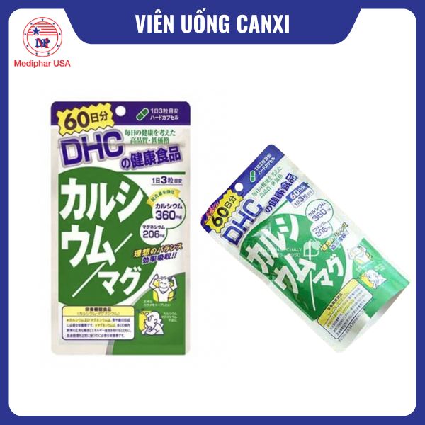 Viên uống Canxi Magie DHC