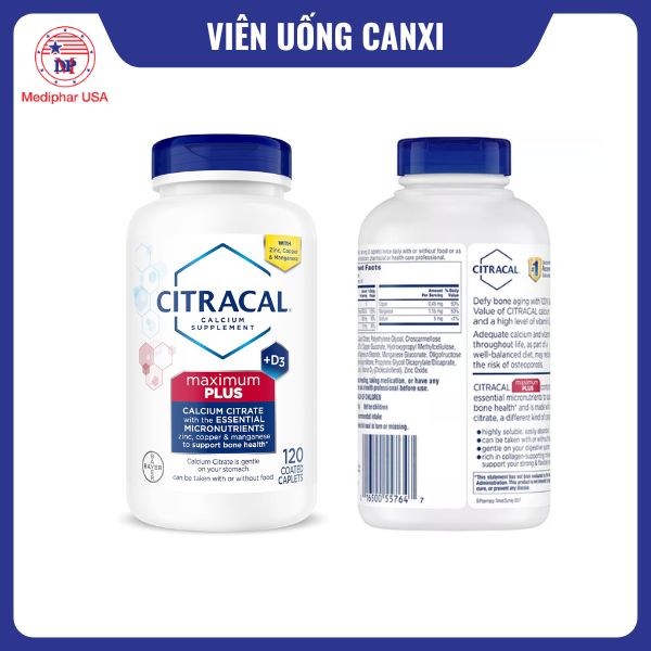 Citracal Maximum Calcium Citrate +D3