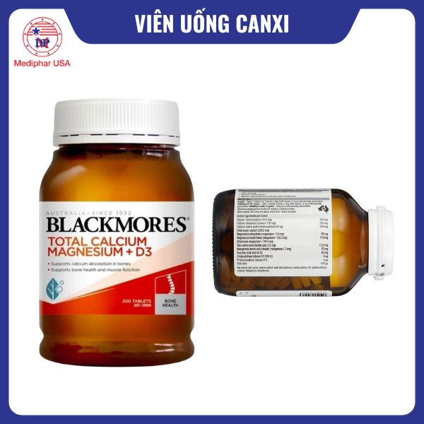 Blackmores Total Calcium Magnesium + D3