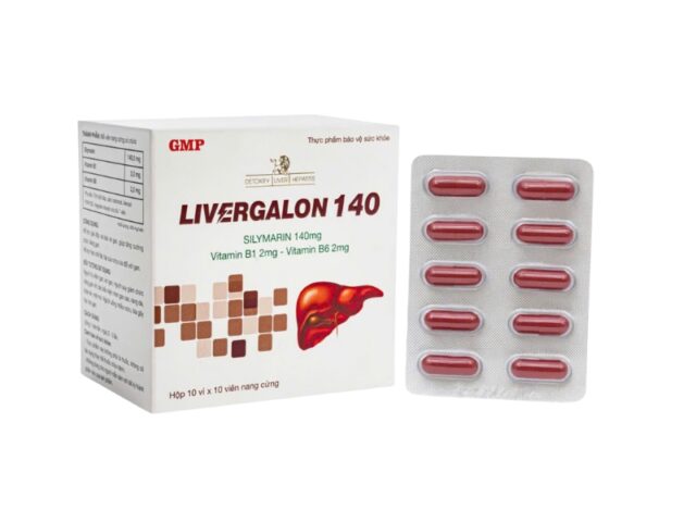 Livergalon 140 hỗ trợ giải độc gan và tăng cường chức năng gan 