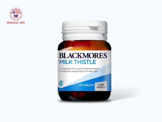 Viên uống Blackmores Milk Thistle bổ gan, hỗ trợ phục hồi tế bào gan