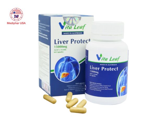 Viên uống Liver Protect hỗ trợ giải độc gan và bảo vệ tế bào gan