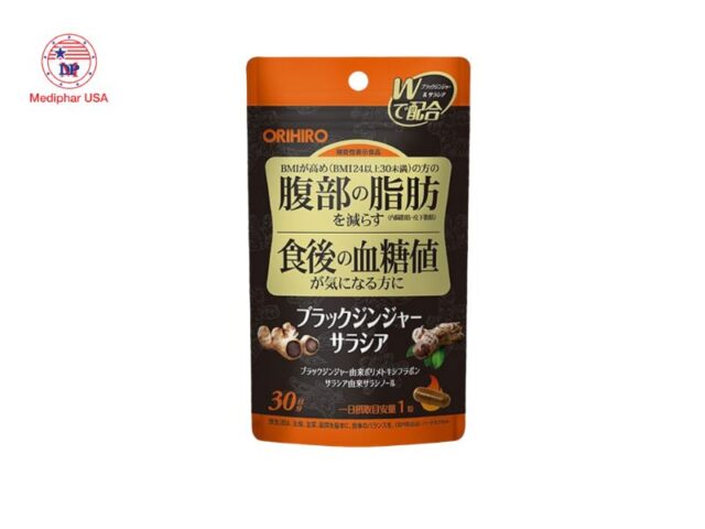 Thuốc giảm mỡ bụng Gừng đen Salacia Orihiro