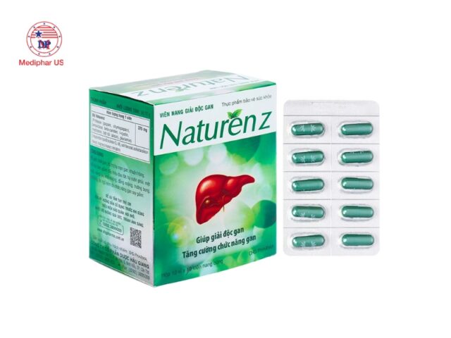 Viên uống hạ men gan Naturenz