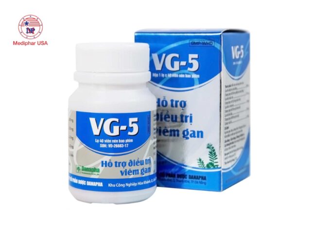 Thuốc hạ men gan VG-5 Danapha