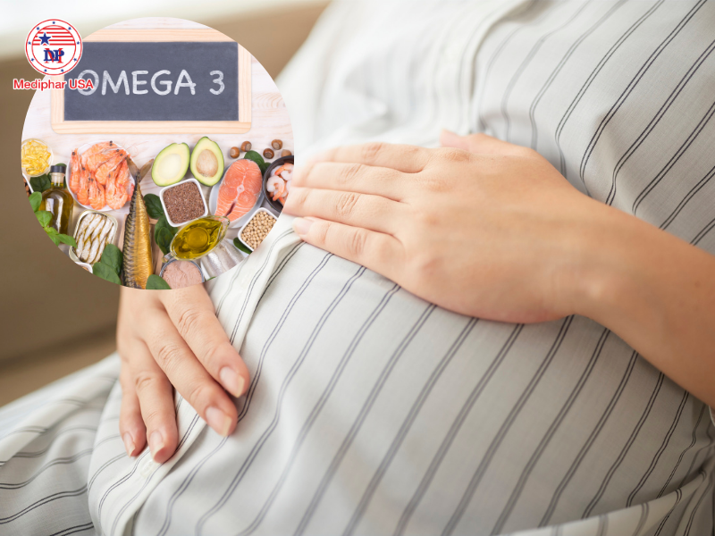 Omega 3 cho bà bầu