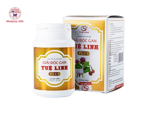 Viên uống giải độc gan Tuệ Linh Plus