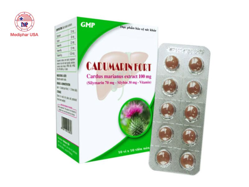 Cadumarin Fort – Hỗ trợ bảo vệ tế bào gan, tăng cường chức năng giải độc gan