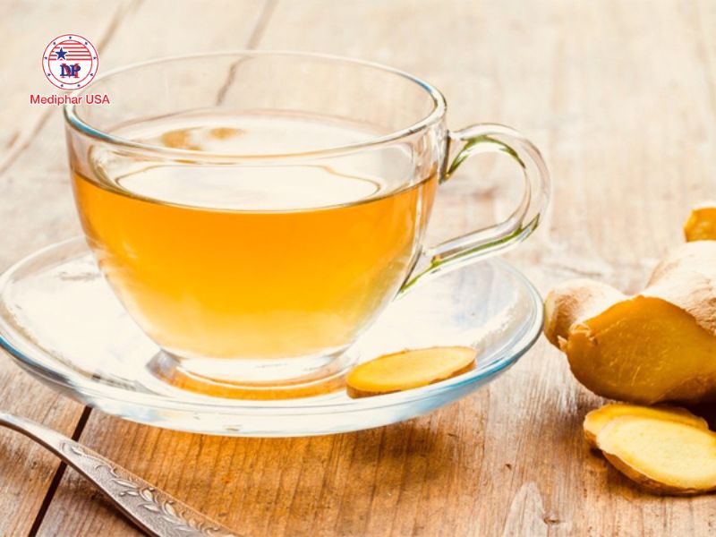Cách cầm tiêu chảy nhanh nhất cho người lớn bằng cách uống trà gừng